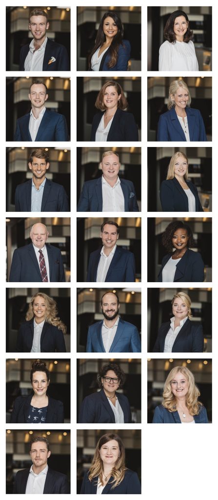 Mitarbeiterportraits / Businessportraits für Cube Real Estate Leverkusen bei Köln